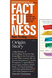 Cover Art for 9789123677771, Factfulness, origin story, everything happens for a reason, 3 books collection set by Hans Rosling, David Christian, Dr. Kate Bowler