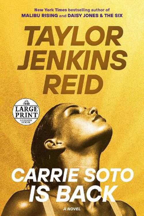 Cover Art for 9780593632109, Carrie Soto Is Back by Taylor Jenkins Reid