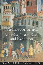 Cover Art for 9780691091631, Microeconomics: Behavior, Institutions, and Evolution by Samuel Bowles