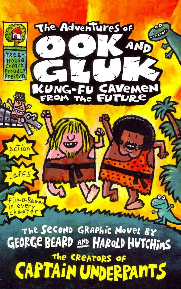 Cover Art for 9781407124018, The Adventures of Ook and Gluk: Kung-fu Cavemen from the Future by Dav Pilkey