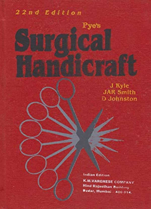 Cover Art for 9780750613637, Surgical Handicraft by Walter Pye