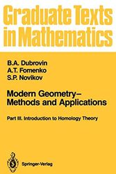 Cover Art for 9780387972718, Modern Geometry by B. A. Dubrovin, A. T. Fomenko, S. P. Novikov