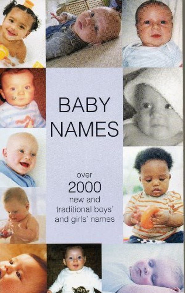 Cover Art for 9780753712252, Baby Names by Barker, Robin