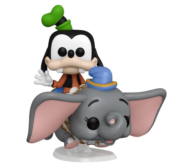 Cover Art for 0889698505710, POP Ride Super Deluxe Disney : Walt Disney World 50th - Dumbo The Flying Elephant Ride with Goofy, Multicolor, Standard, (50571) by Unbranded
