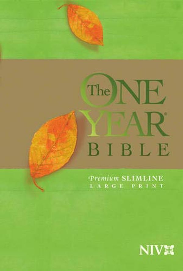 Cover Art for 9781414314167, One Year Premium Slimline Bible NIV Large Print by Tyndale House Publishers