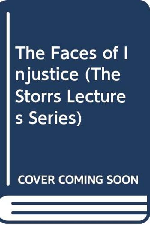 Cover Art for 9780300045994, The Faces of Injustice by Jn Shklar