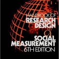 Cover Art for 9780761920458, Handbook of Research Design and Social Measurement by Neil J. SalkindDelbert C. Miller