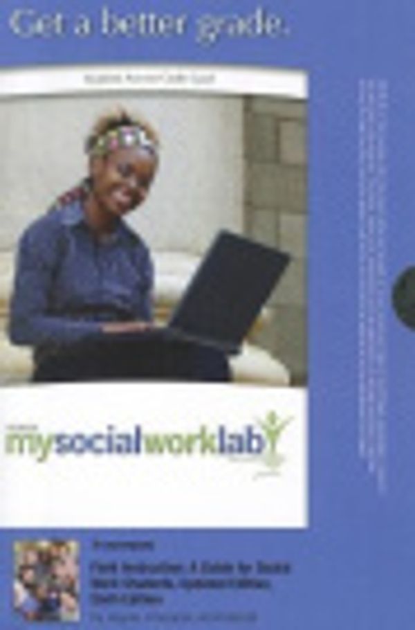 Cover Art for 9780205023530, MySocialWorkLab - Standalone Access Card - for Field Instruction by David Royse