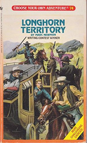 Cover Art for 9780553269048, Longhorn Territory by Marc Newman