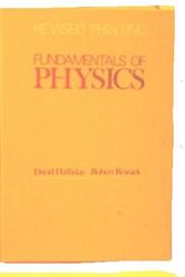 Cover Art for 9780471344315, Fundamentals of Physics by David Halliday