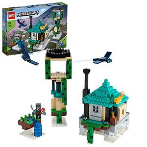 Cover Art for 5702016913910, LEGO 21173 Minecraft The Sky Tower Toy for Kids, Building Set with Pilot, Cat & 2 Flying Phantoms Figures by Unbranded