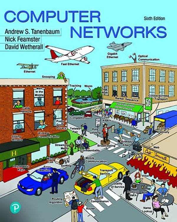 Cover Art for 9780136764052, Computer Networks, 6th edition by Andrew S. Tanenbaum, Nick Feamster, David J. Wetherall