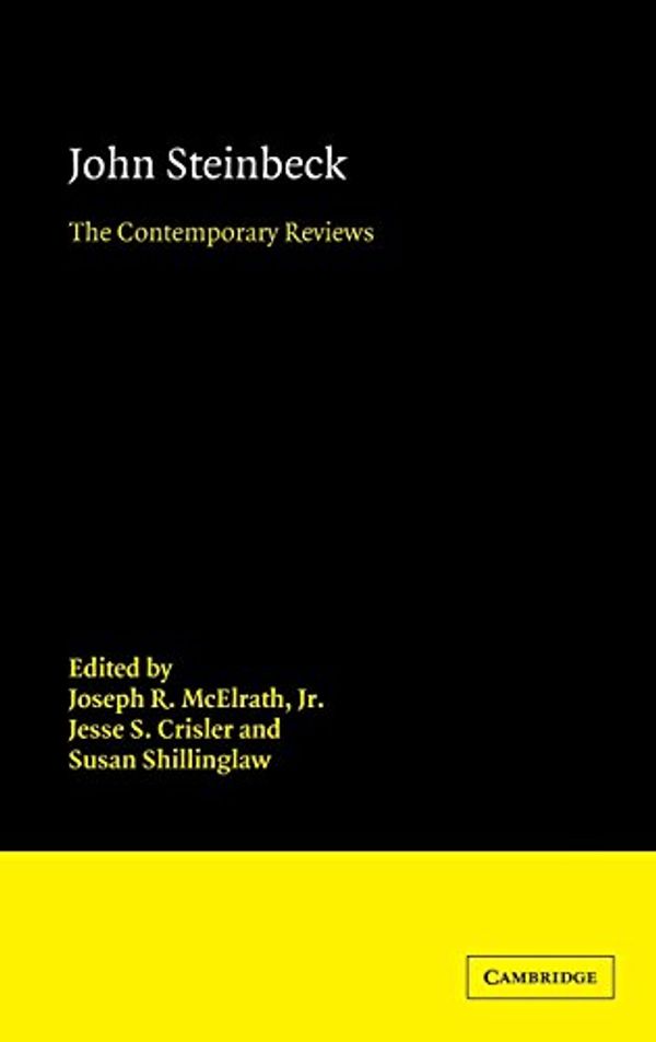 Cover Art for 9780521410380, John Steinbeck by Joseph R. McElrath, Jesse S. Crisler, Susan Shillinglaw