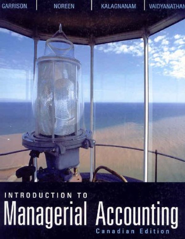 Cover Art for 9780070916173, Introduction to Managerial Accounting by Peter C.; Noreen, Eric W.; Garrison, Ray H. Brewer