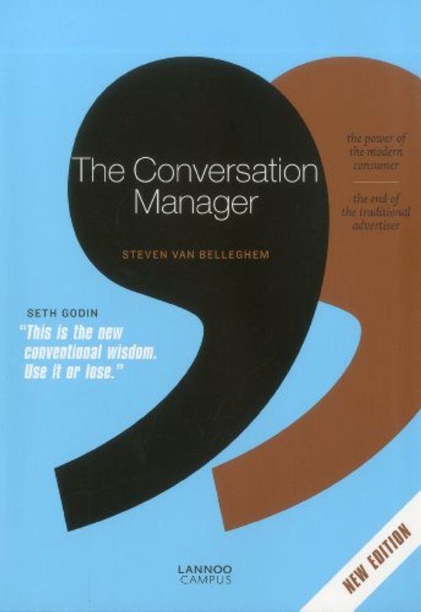 Cover Art for 9789020996500, The Conversation Manager by Van Bellegham, Steven