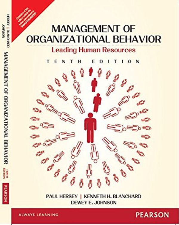 Cover Art for 9789332549852, Management Of Organizational Behavior, 10Th Edition by Hersey