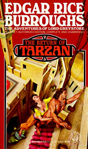 Cover Art for 9780345315755, The Return Of Tarzan Volume 2 by Edgar Rice Burroughs