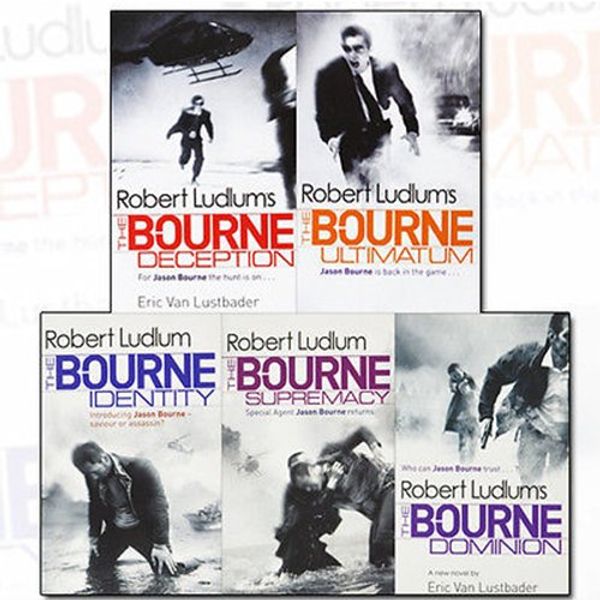 Cover Art for 9789123499595, Jason Bourne Series Robert Ludlum Collection 5 Books Bundle (The Bourne Deception, The Bourne Dominion, The Bourne Identity, The Bourne Supremacy, The Bourne Ultimatum) by Robert Ludlum