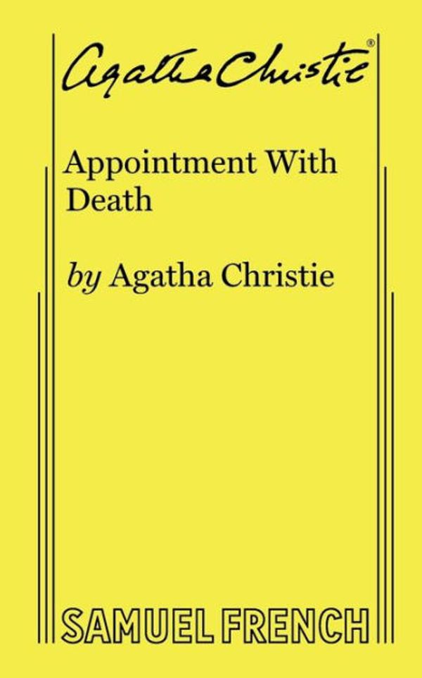 Cover Art for 9780573702389, Appointment with Death by Agatha Christie