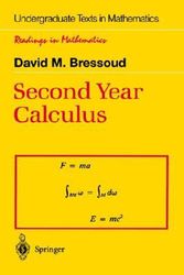 Cover Art for 9780387976068, Second Year Calculus by David M. Bressoud