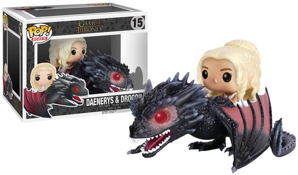 Cover Art for 0849803072353, Funko POP Rides: Game of Thrones - Dragon & Daenerys Action Figure by Funko