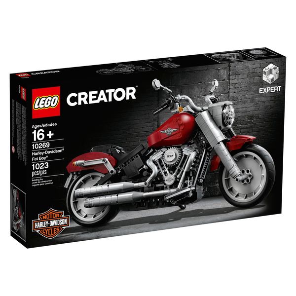 Cover Art for 5702016368291, Harley-Davidson Fat Boy Set 10269 by LEGO