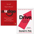 Cover Art for 9789123962914, Nudge: Improving Decisions About Health, Wealth and Happiness & Drive: The Surprising Truth About What Motivates Us 2 Books Collection Set by Cass R Sunstein, Richard H Thaler, Daniel H. Pink