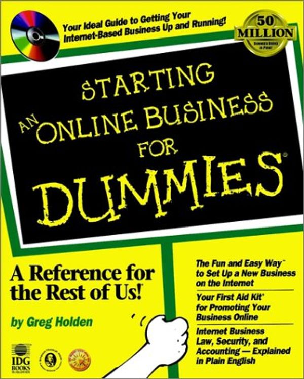 Cover Art for 9780764504648, Starting an Online Business For Dummies by Greg Holden