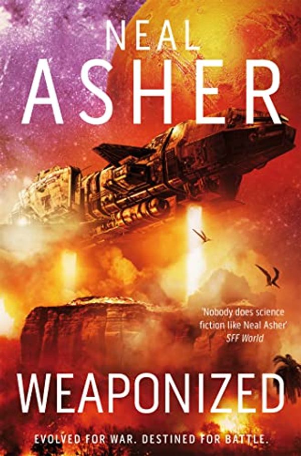 Cover Art for B09KRYFK6Q, Weaponized by Neal Asher