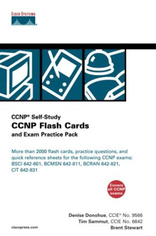 Cover Art for 0619472200919, CCNP Flash Cards Exam Practice Pack by Denise Donohue; Tim Sammut; Brent Stewart