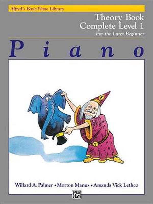 Cover Art for 9780882848273, Alfred's Basic Piano Course Theory by Willard A Palmer