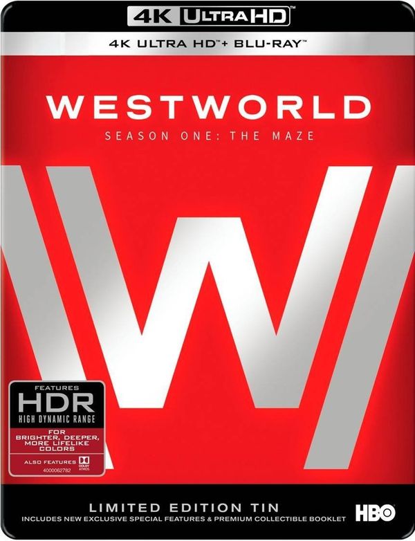 Cover Art for 0883929601912, Westworld: The Complete First Season [4K] [Blu-ray] by HBO HOME VIDEO