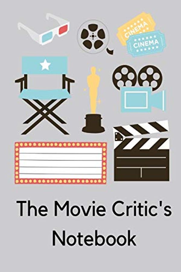 Cover Art for 9781087163956, The Movie Critic's Notebook: Grey film studies movie log book lined paperback jotter notebook by Shard Designs