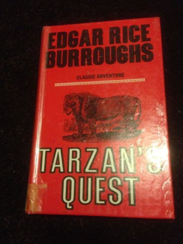 Cover Art for 9780854681495, Tarzan's Quest by Edgar Rice Burroughs