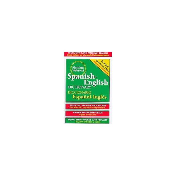Cover Art for 9780877791652, Merriam-Webster's Spanish-English Dictionary by Merriam Webster
