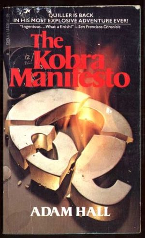 Cover Art for 9780440144069, The Kobra Manifesto by Adam Hall