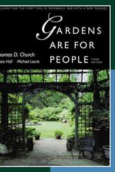 Cover Art for 9780520201200, Gardens are for People by Thomas D. Church