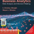 Cover Art for 9789355734198, Business Analytics: Data Analysis and Decision Making with MindTap, 7th Edition by S. Christian Albright, Wayne L. Winston