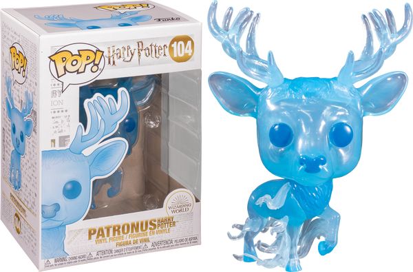 Cover Art for 0889698469944, Funko POP! Harry Potter - Patronus Harry Potter #104 - Pre-Release Exclusive Bundled with PET Compatible .5mm Extra Rigged Protector by FUNKO