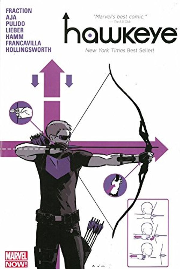 Cover Art for B016PSUHRG, [Hawkeye: Oversized Hc (Marvel Now) Volume 1] (By: Matt Fraction) [published: November, 2013] by Matt Fraction