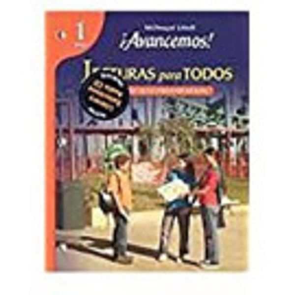 Cover Art for 9780618782093, Avancemos: Lecturas para todos (Student) with Audio CD, Level 1  (Spanish Edition) by MCDOUGAL LITTEL