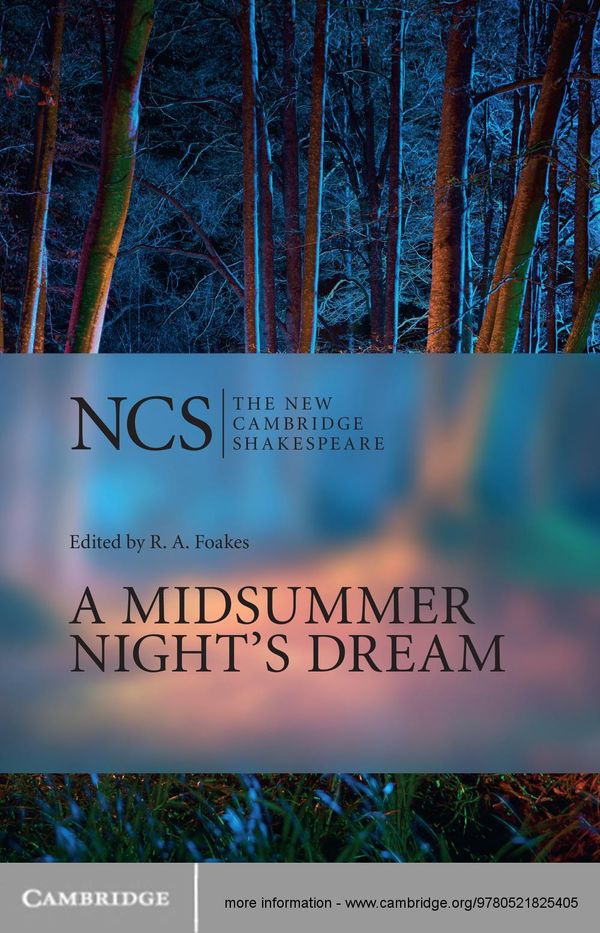 Cover Art for 9781139812337, A Midsummer Night's Dream by Helen Hackett