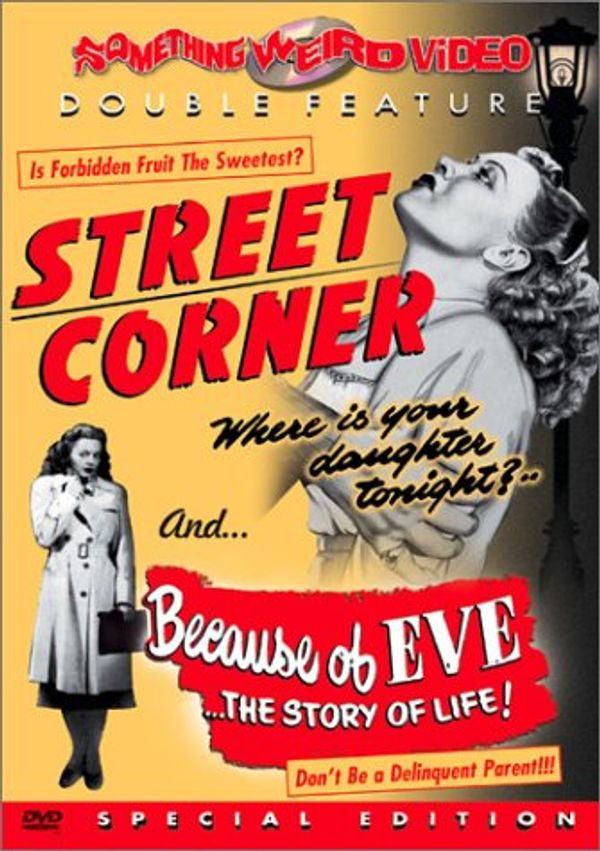 Cover Art for 0014381181920, Street Corner/Because of Eve - Double Feature [Region 1] by 