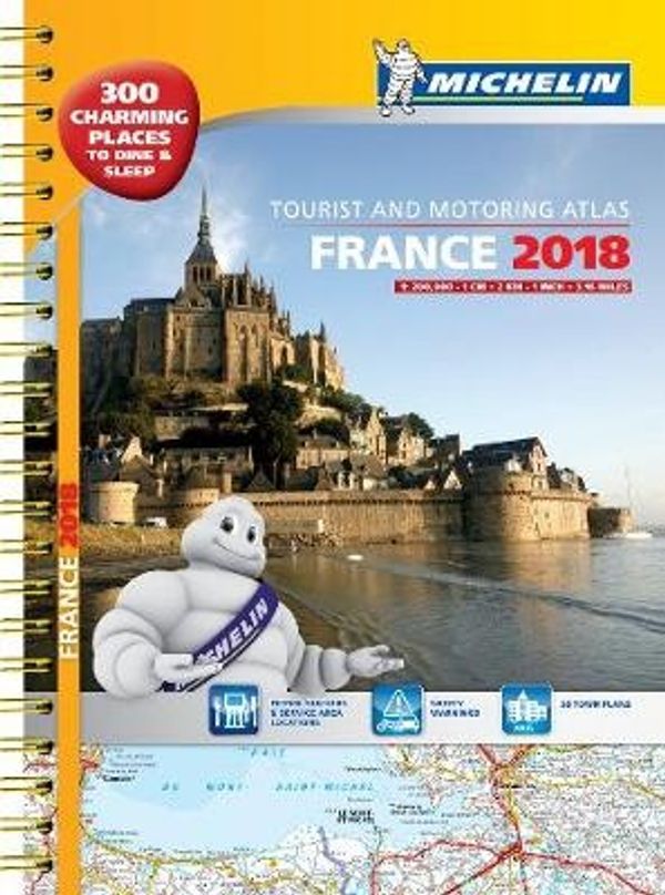 Cover Art for 9782067224520, France 2018 Tourist & Motoring atlas A3-Spiral (Michelin Road Atlases) by 