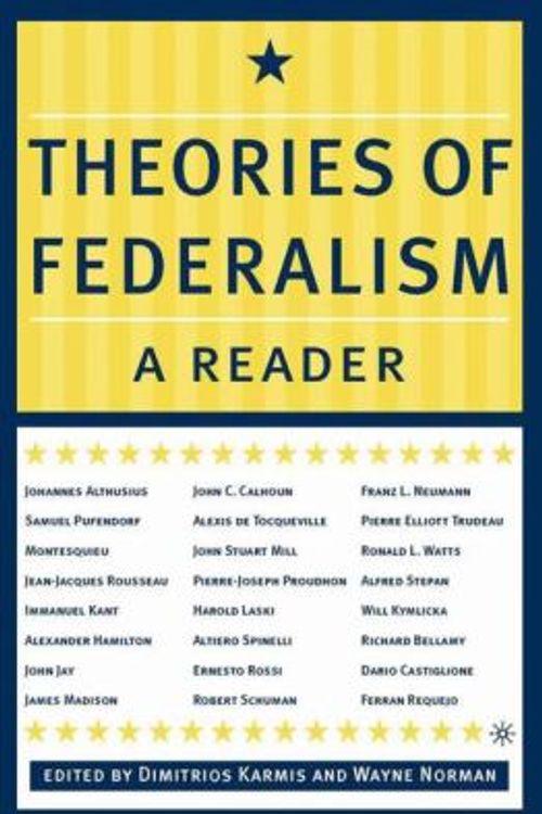 Cover Art for 9780312295806, Theories of Federalism by Wayne Norman