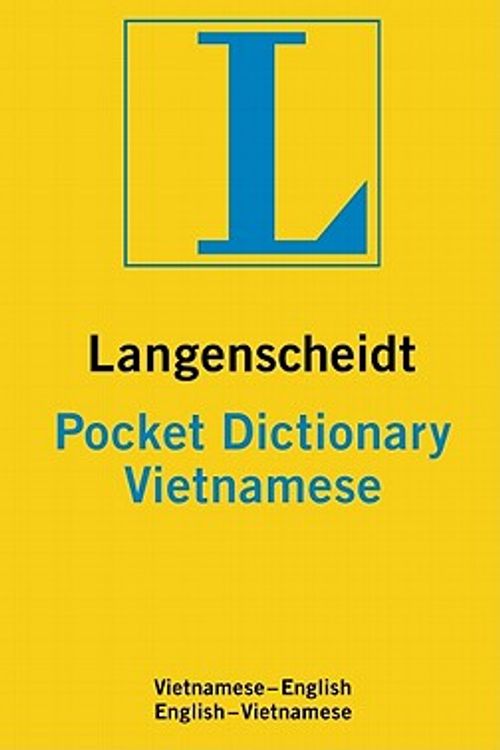 Cover Art for 9783468981401, Langenscheidt Vietnamese Pocket Dictionary: Vietnamese-English & English-Vietnamese by Langenscheidt