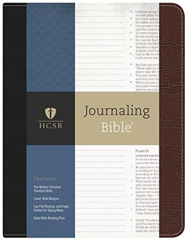 Cover Art for 9781433691560, Journaling Bible-HCSB by Holman Bible Staff
