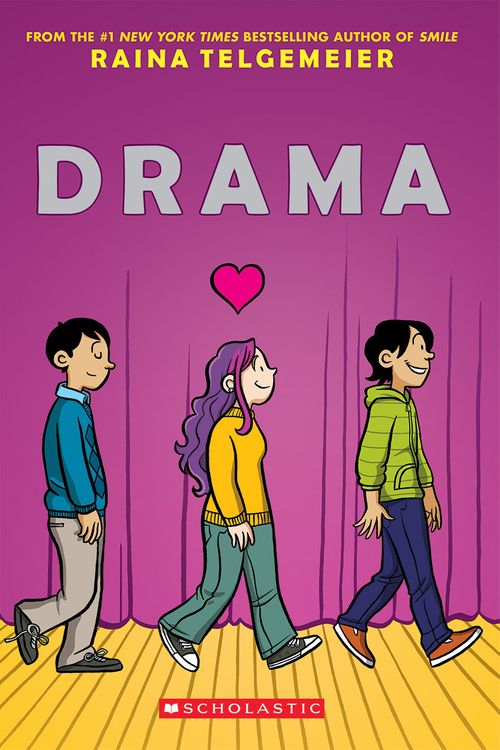 Cover Art for 9780545326995, Drama by Raina Telgemeier