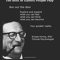 Cover Art for 9781521149515, ERIC BERNE  the best of Games People Play by Ernest Kinnie PhD