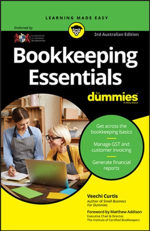Cover Art for 9780730384816, Bookkeeping Essentials For Dummies by Veechi Curtis